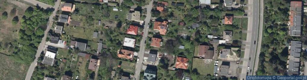 Zdjęcie satelitarne Kosmiczna ul.