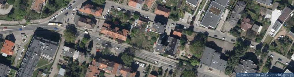Zdjęcie satelitarne Kościelna ul.
