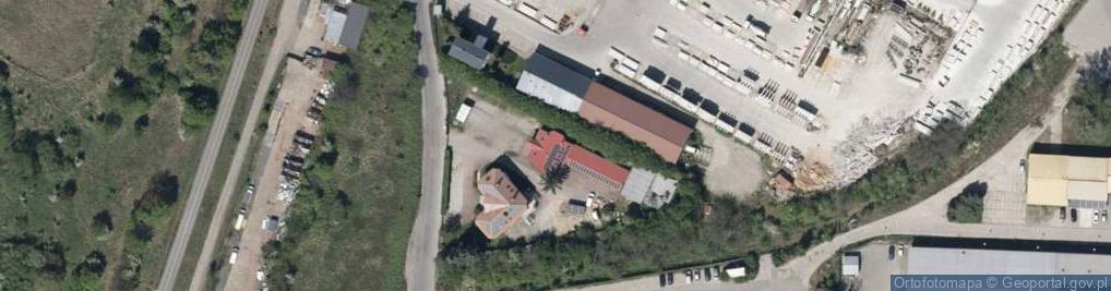 Zdjęcie satelitarne Kobierzycka ul.