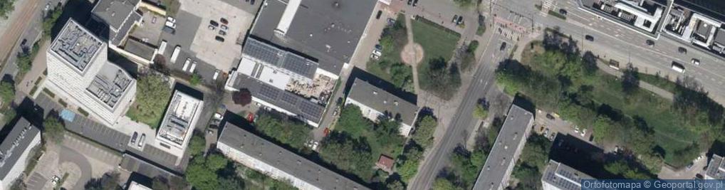 Zdjęcie satelitarne Komandorska ul.