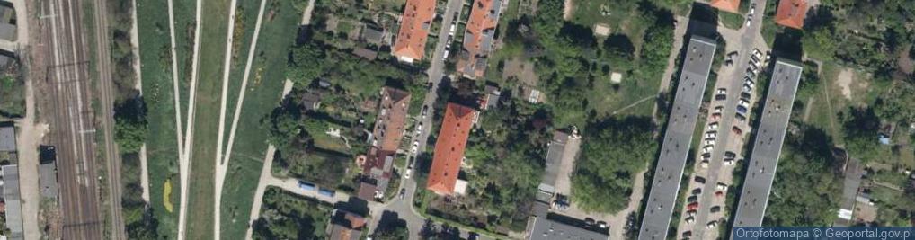 Zdjęcie satelitarne Kolbuszowska ul.