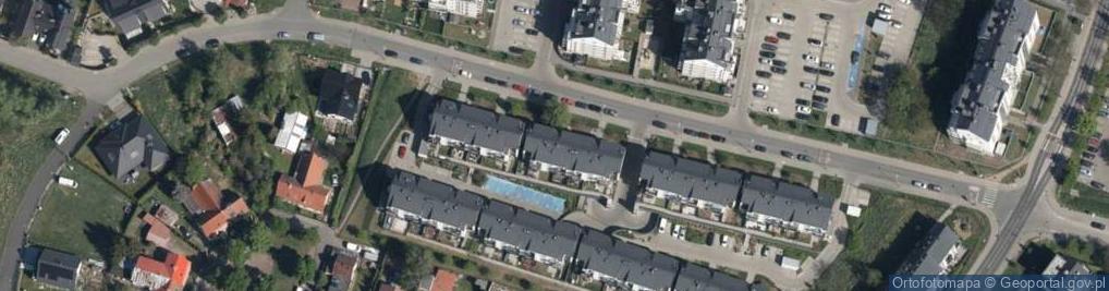 Zdjęcie satelitarne Kościańska ul.