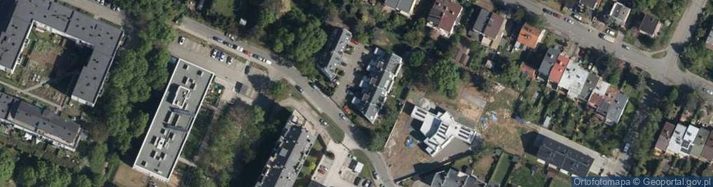 Zdjęcie satelitarne Kokosowa ul.