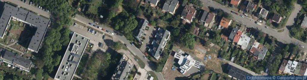 Zdjęcie satelitarne Kokosowa ul.