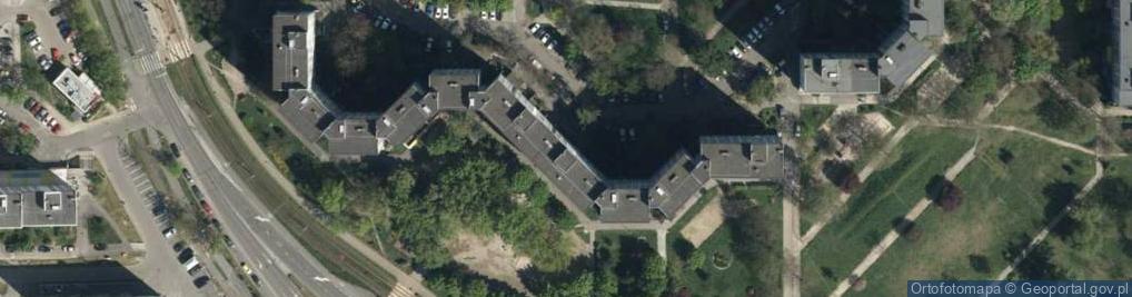 Zdjęcie satelitarne Kozanowska ul.