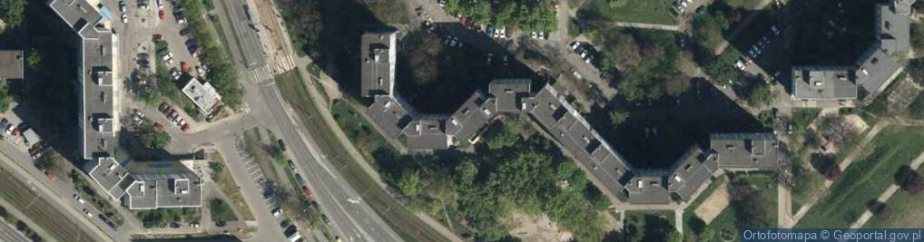 Zdjęcie satelitarne Kozanowska ul.