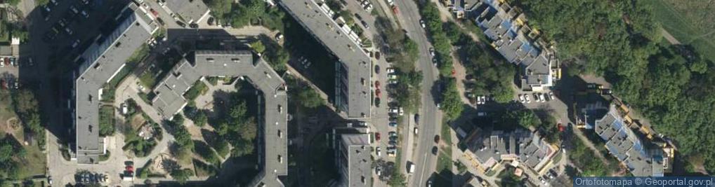 Zdjęcie satelitarne Kozanowska ul.