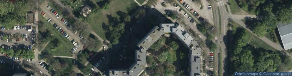 Zdjęcie satelitarne Kozanowska ul.