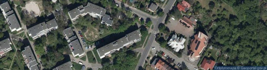 Zdjęcie satelitarne Koszalińska ul.