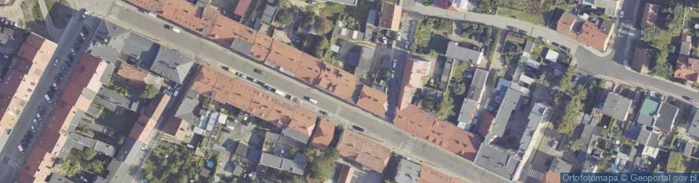 Zdjęcie satelitarne Kostki, ks. ul.