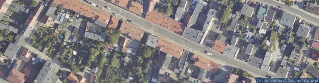 Zdjęcie satelitarne Kostki, ks. ul.