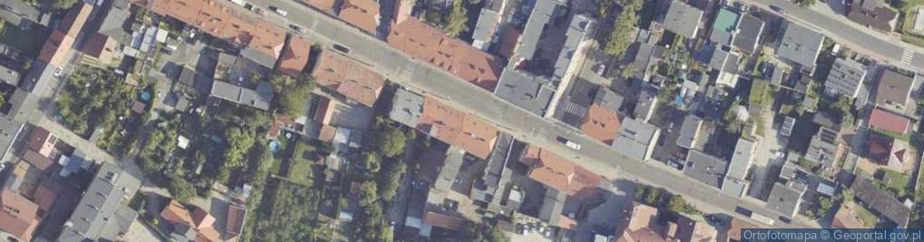 Zdjęcie satelitarne Kostki, ks. ul.