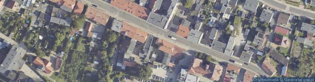 Zdjęcie satelitarne Kostki, ks. ul.