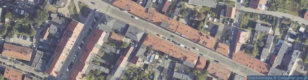 Zdjęcie satelitarne Kostki, ks. ul.