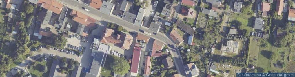 Zdjęcie satelitarne Kostki, ks. ul.