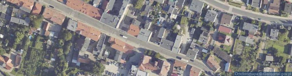 Zdjęcie satelitarne Kostki, ks. ul.