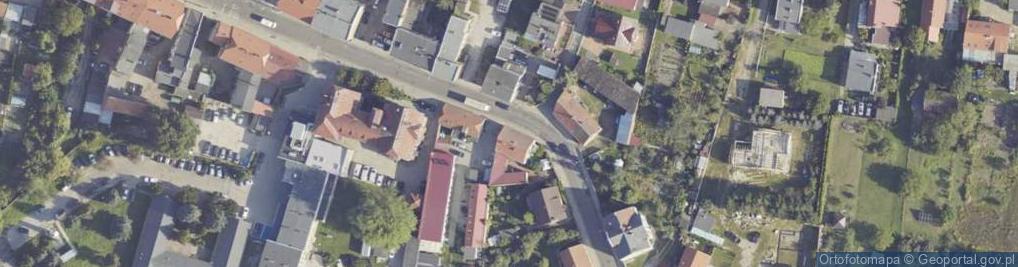 Zdjęcie satelitarne Kostki, ks. ul.