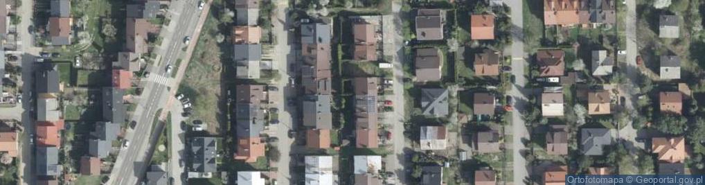 Zdjęcie satelitarne Kolorowa ul.