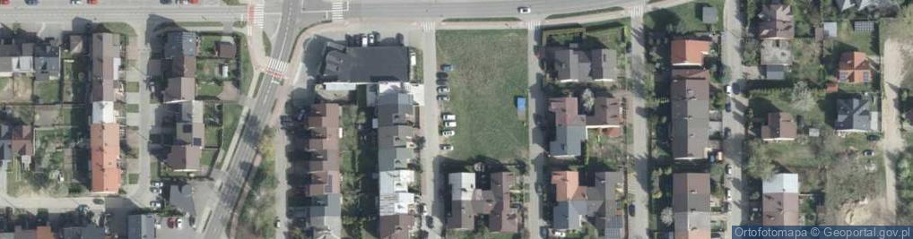Zdjęcie satelitarne Kolorowa ul.