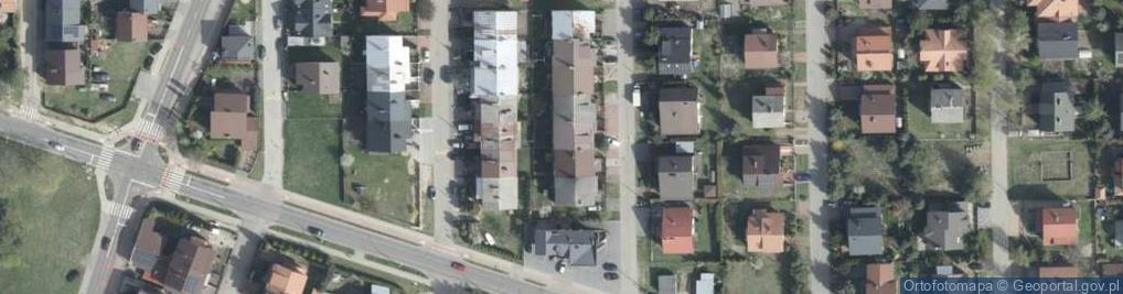 Zdjęcie satelitarne Kolorowa ul.