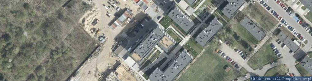 Zdjęcie satelitarne Komisji Edukacji Narodowej ul.