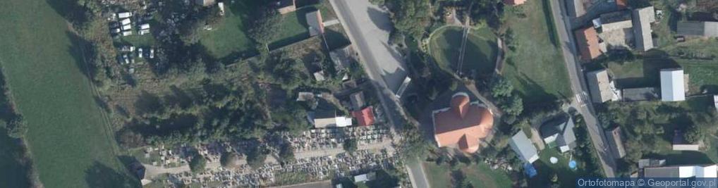Zdjęcie satelitarne Kościelna ul.