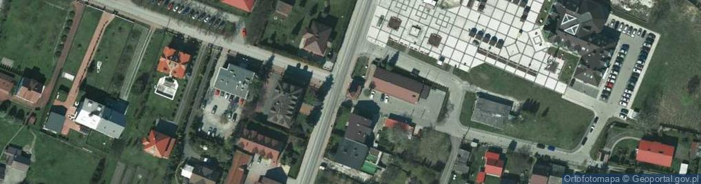 Zdjęcie satelitarne Kolejowa ul.