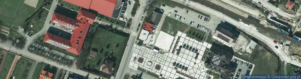 Zdjęcie satelitarne Kolejowa ul.