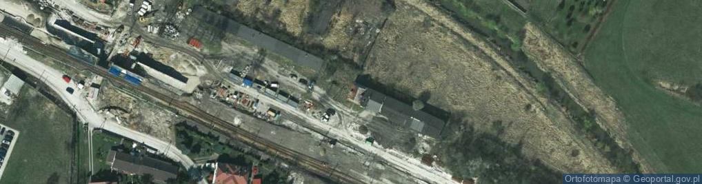 Zdjęcie satelitarne Kolejowa ul.