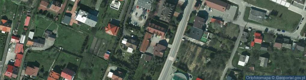 Zdjęcie satelitarne Kolejowa ul.