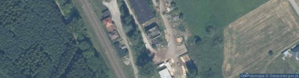 Zdjęcie satelitarne Kolejowa ul.