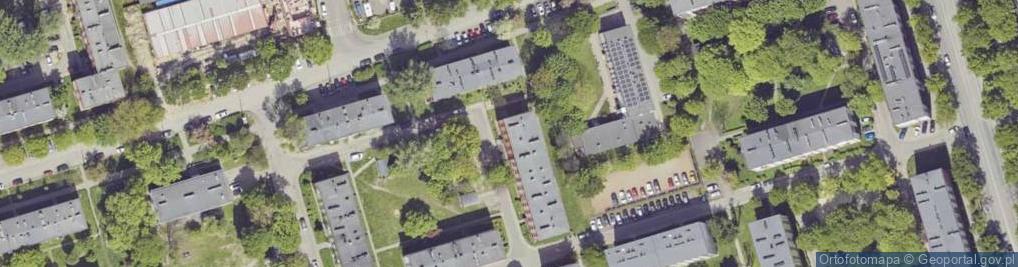 Zdjęcie satelitarne Korzeniowskiego Józefa ul.