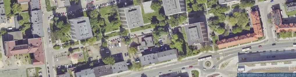 Zdjęcie satelitarne Kowalska ul.