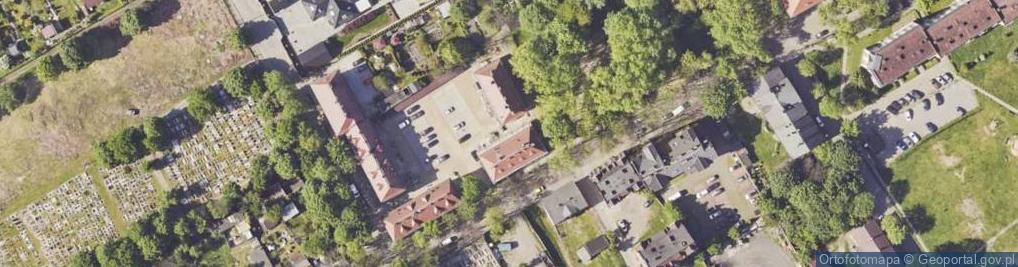 Zdjęcie satelitarne Kossaka Wojciecha ul.