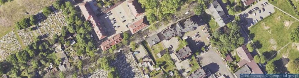 Zdjęcie satelitarne Kossaka Wojciecha ul.