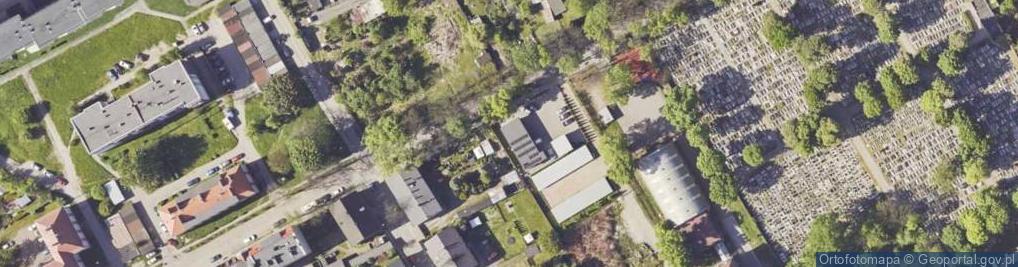 Zdjęcie satelitarne Kossaka Wojciecha ul.