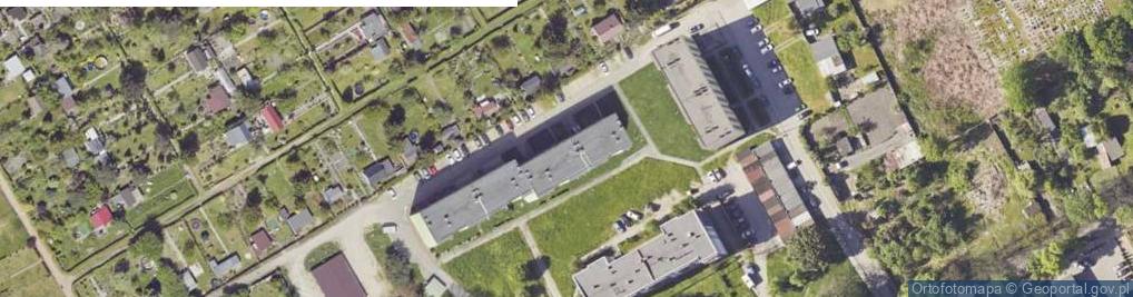 Zdjęcie satelitarne Kossaka Wojciecha ul.