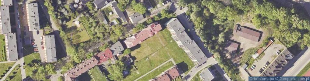 Zdjęcie satelitarne Kossaka Wojciecha ul.