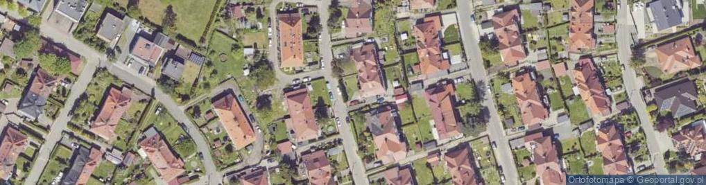 Zdjęcie satelitarne Komuny Paryskiej ul.