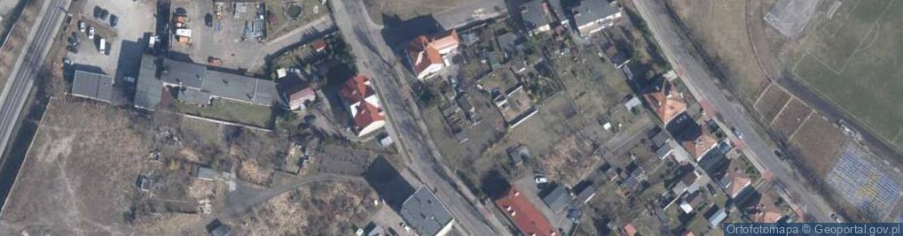 Zdjęcie satelitarne Kolejowa ul.
