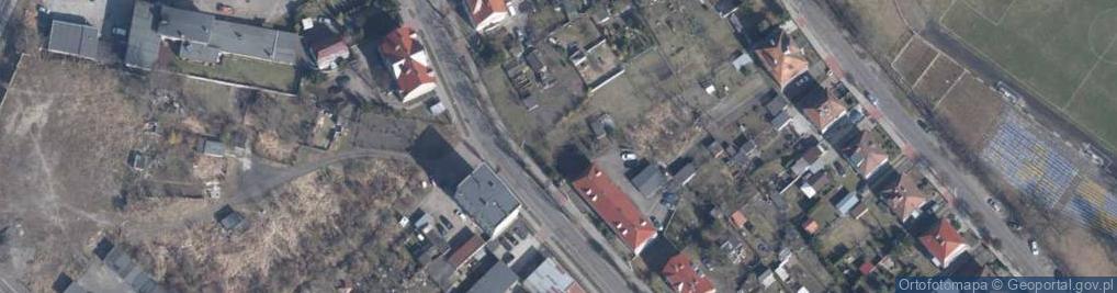 Zdjęcie satelitarne Kolejowa ul.