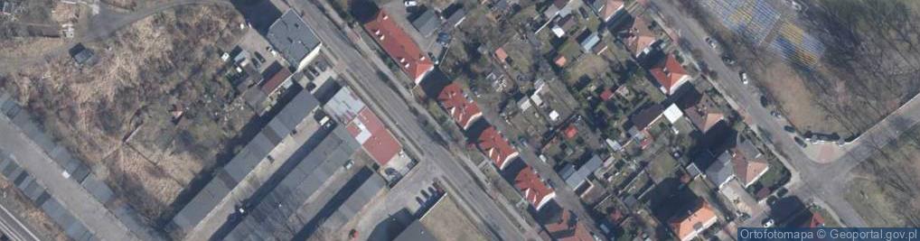 Zdjęcie satelitarne Kolejowa ul.