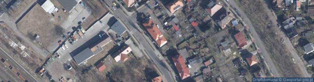 Zdjęcie satelitarne Kolejowa ul.