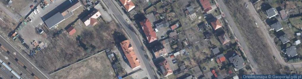 Zdjęcie satelitarne Kolejowa ul.