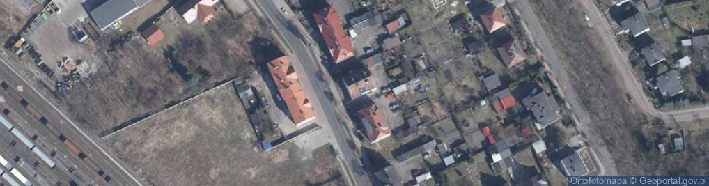 Zdjęcie satelitarne Kolejowa ul.
