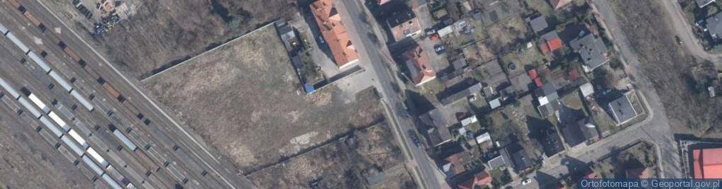 Zdjęcie satelitarne Kolejowa ul.