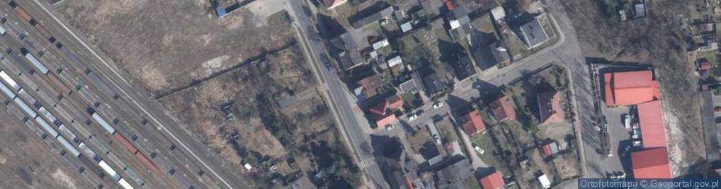 Zdjęcie satelitarne Kolejowa ul.