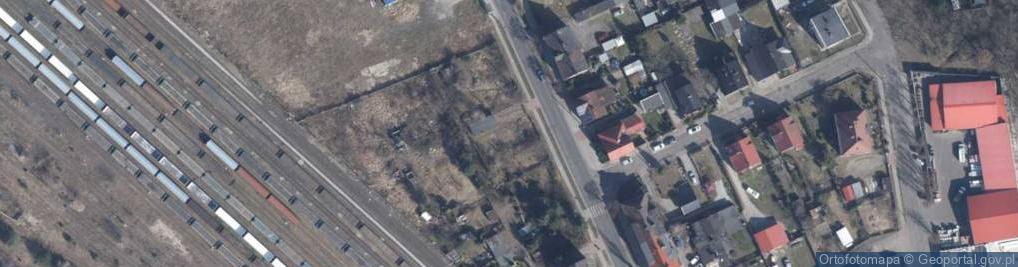 Zdjęcie satelitarne Kolejowa ul.