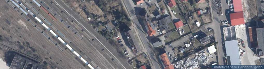 Zdjęcie satelitarne Kolejowa ul.