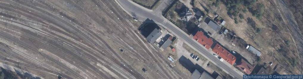 Zdjęcie satelitarne Kolejowa ul.